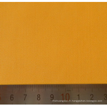 Tissus en coton Polyester jaune Twill T/C